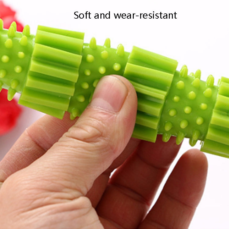 3 PCS PT025 Dog Mask Tooth Rod TPR Dog Toothbrush
