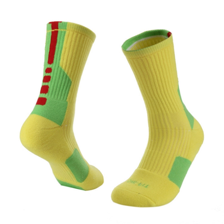 2 Pairs Adult Mid Tube Socks Thick Terry Basketball Socks, Size: Free Size