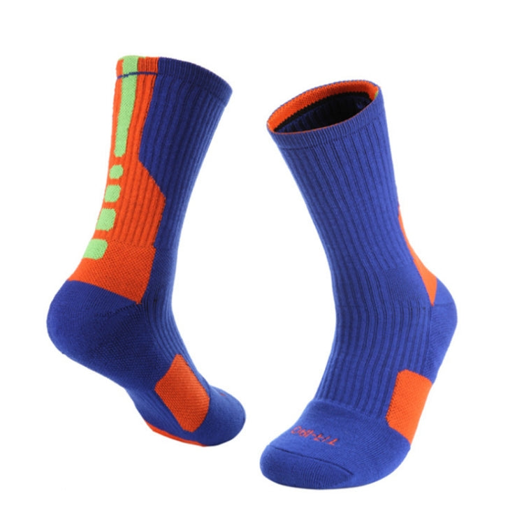 2 Pairs Adult Mid Tube Socks Thick Terry Basketball Socks, Size: Free Size