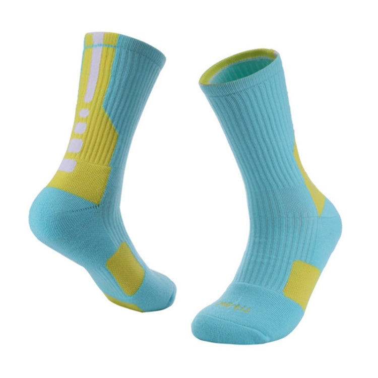 2 Pairs Adult Mid Tube Socks Thick Terry Basketball Socks, Size: Free Size