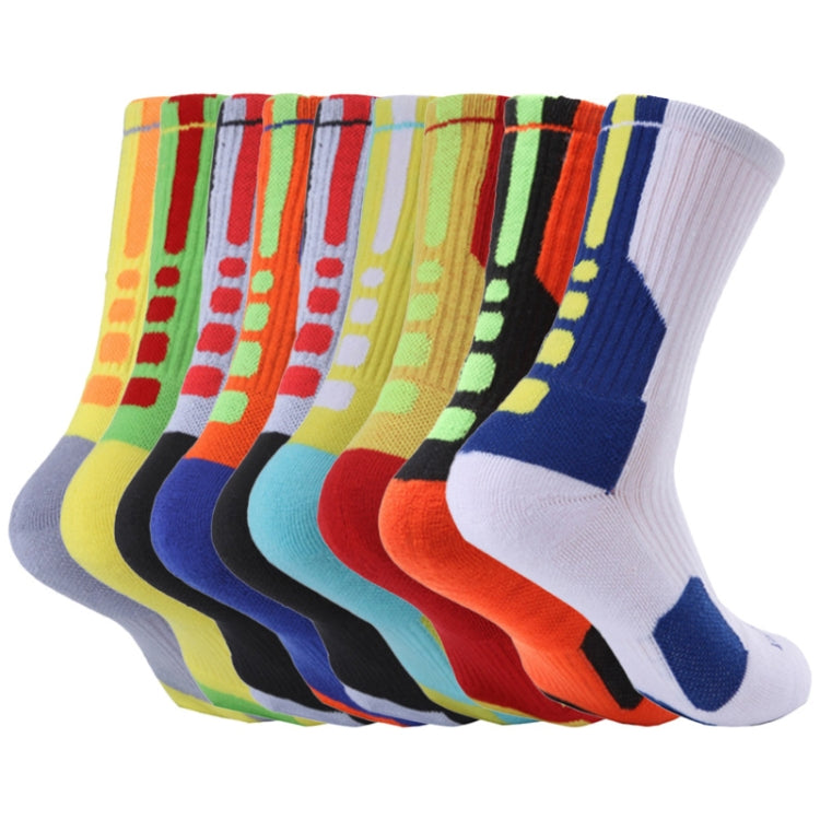 2 Pairs Adult Mid Tube Socks Thick Terry Basketball Socks, Size: Free Size