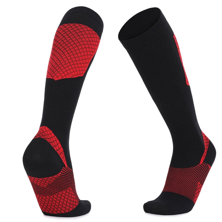 Y-09 Long Tube Outdoor Running Pressure Socks Football Socks, Size: Free Size