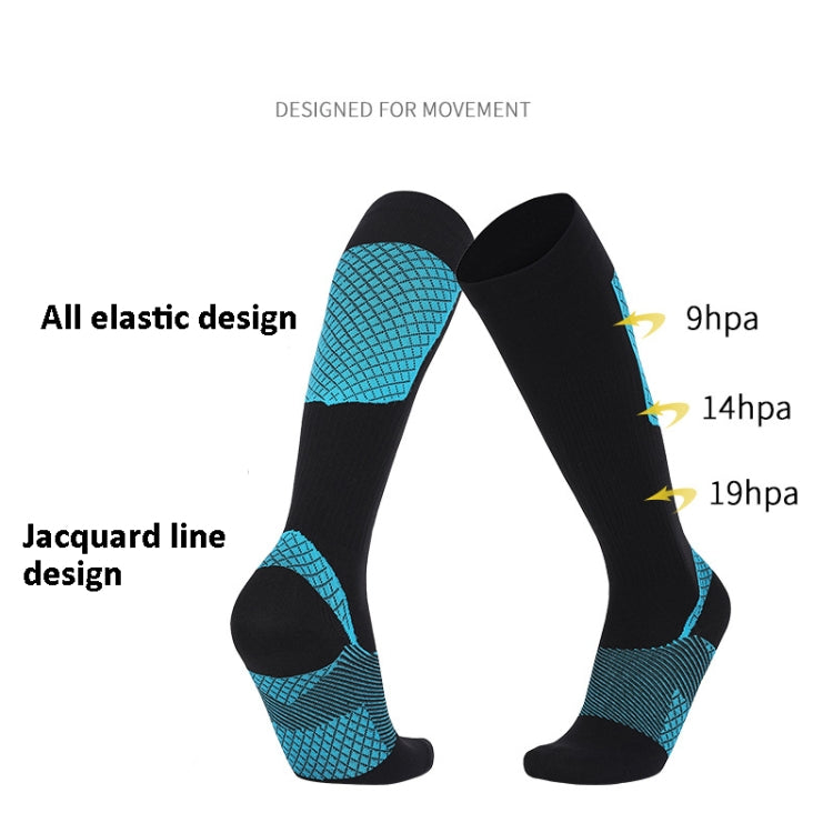 Y-09 Long Tube Outdoor Running Pressure Socks Football Socks, Size: Free Size