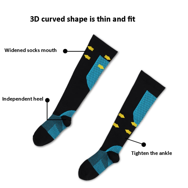 Y-09 Long Tube Outdoor Running Pressure Socks Football Socks, Size: Free Size
