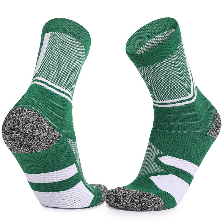 Basketball Socks Thick Towel Bottom High Tube Socks