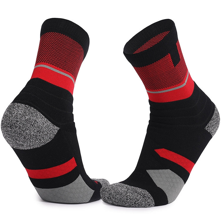 Basketball Socks Thick Towel Bottom High Tube Socks