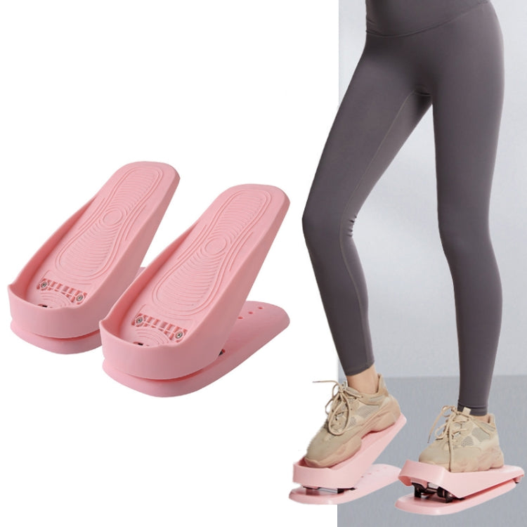 Multifunctional Stretching Stepper Home Fitness Equipment, Colour: Without Pull Ropeï¼ˆPinkï¼‰