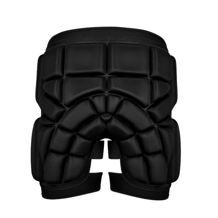 Skating Hip Protector Hockey Pants Ski Sports Protective Gear, Style: Black Hip Protector