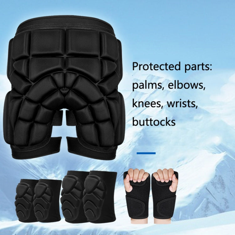 Skating Hip Protector Hockey Pants Ski Sports Protective Gear, Style: Aluminum Strap Bracer