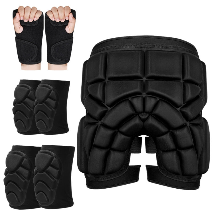Skating Hip Protector Hockey Pants Ski Sports Protective Gear, Style: Aluminum Strap Bracer