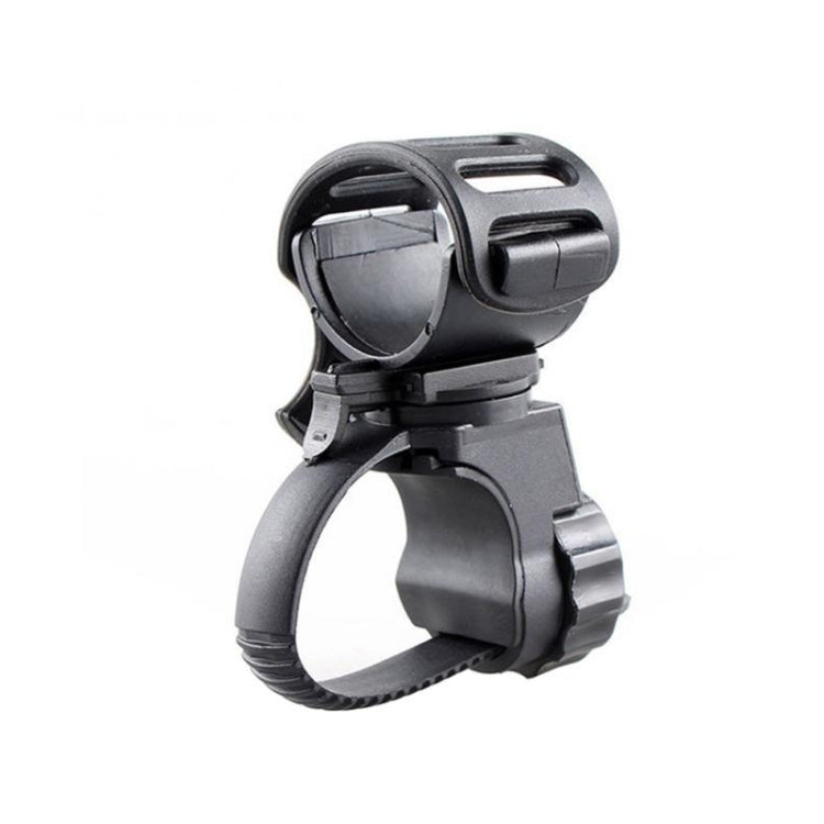 5 PCS Cycling Flashlight Fixing Bracket Bicycle Flashlight Clip(Black)