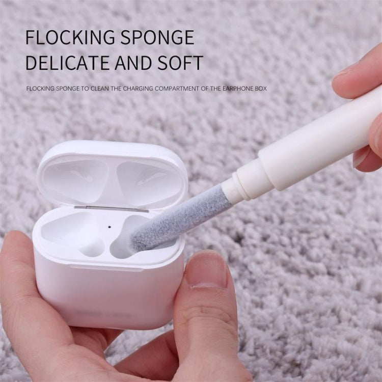 Bluetooth Earbuds Cleaning Pen Computer Digital Device Cleansing Brush(White)