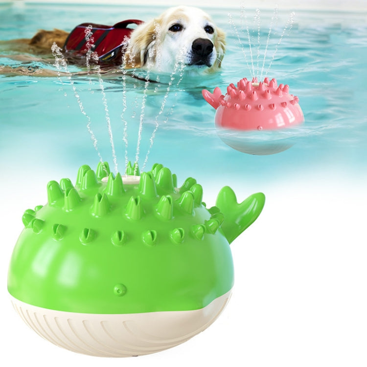 Electric Water Floating Swimming Pet Bath Spray Toys