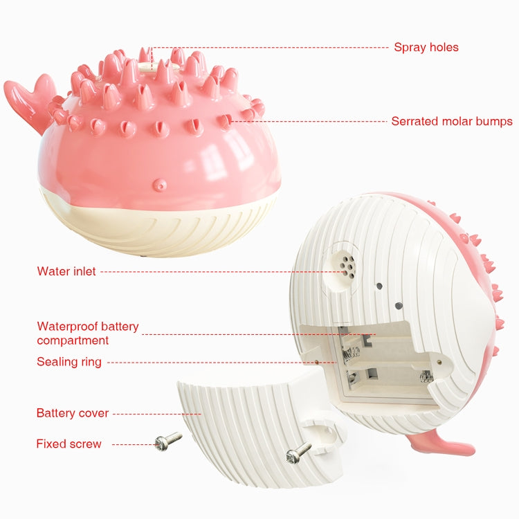 Electric Water Floating Swimming Pet Bath Spray Toys