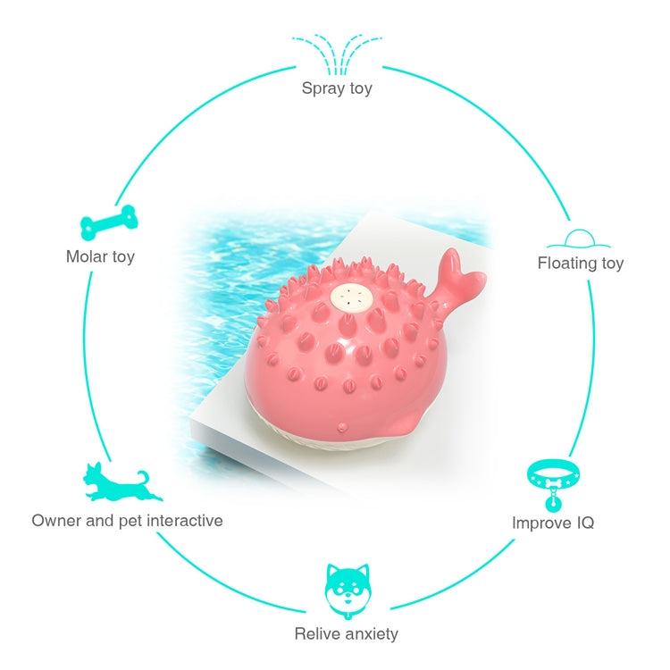 Electric Water Floating Swimming Pet Bath Spray Toys