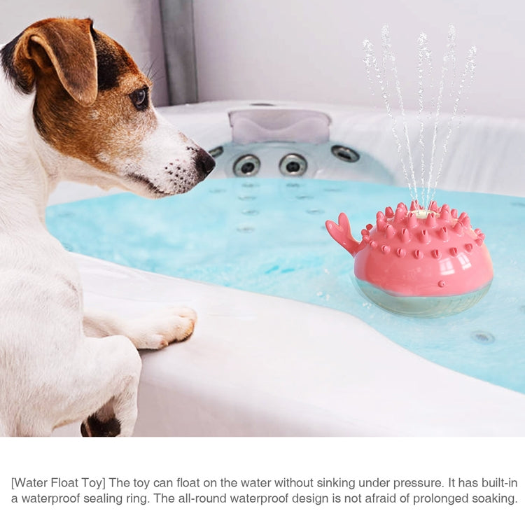 Electric Water Floating Swimming Pet Bath Spray Toys