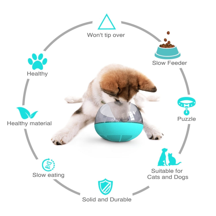 GW-02 Slow Food Dog Bowl Anti-Choking Tumbler Toy