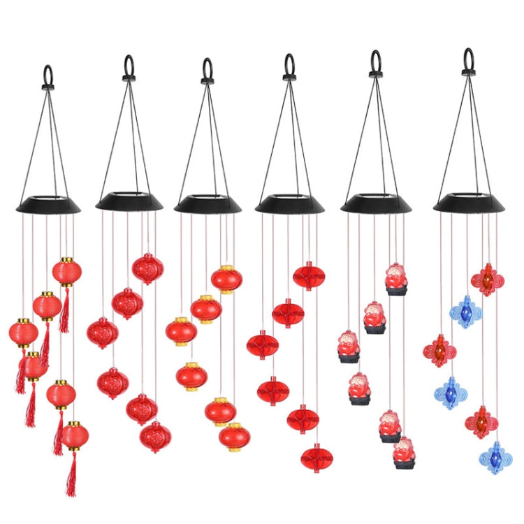 Outdoor Solar Wind Chime Light Garden Decoration