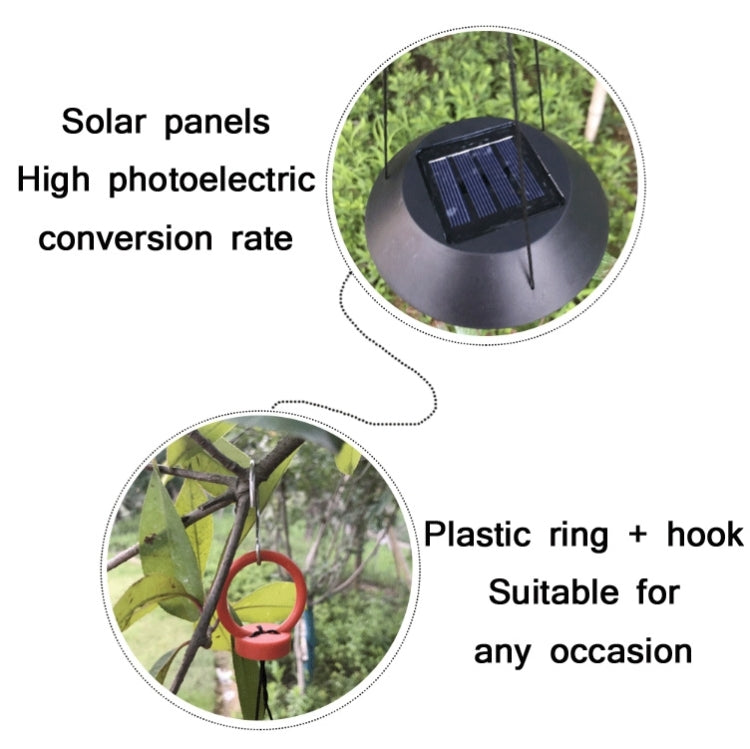 Outdoor Solar Wind Chime Light Garden Decoration