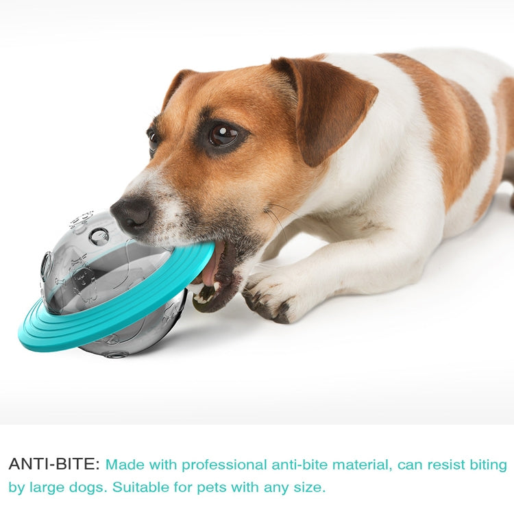 XQ-01 Bite Resistant Dog Toy Flying Pan Saucer Leakage Ball