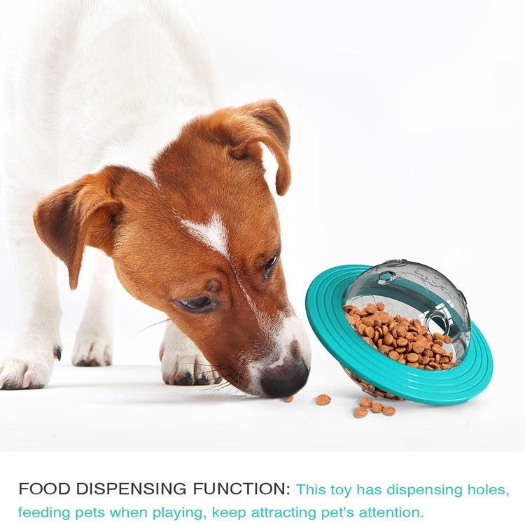 XQ-01 Bite Resistant Dog Toy Flying Pan Saucer Leakage Ball
