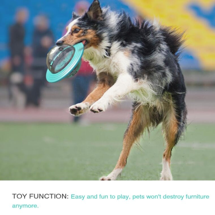 XQ-01 Bite Resistant Dog Toy Flying Pan Saucer Leakage Ball