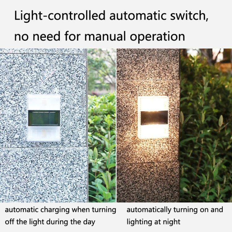 6 LED Solar Night Light Home Outdoor Decorative Garden Lamp