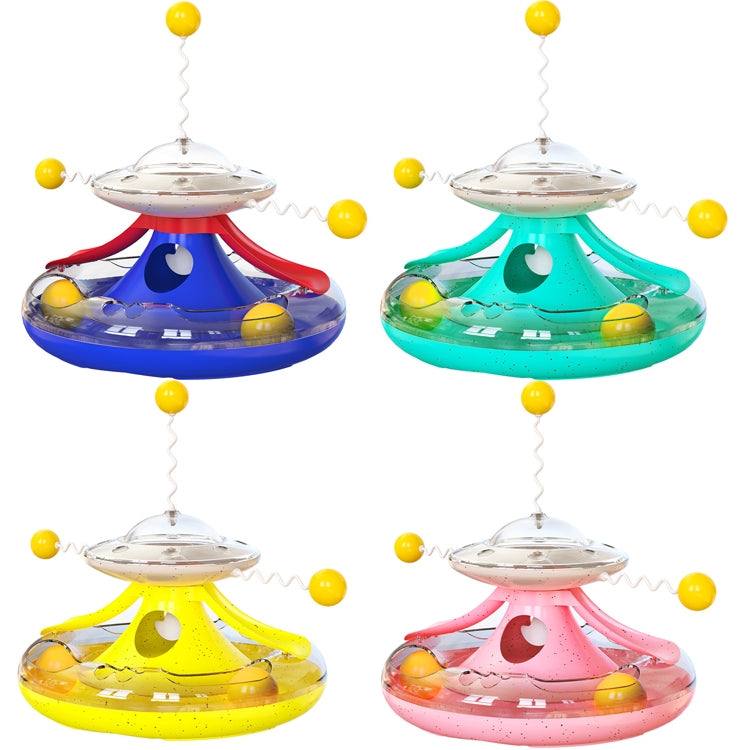 Tumbler Cat Track Cat Turntable Leaky Food Toy
