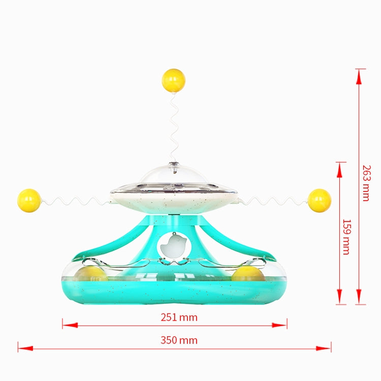 Tumbler Cat Track Cat Turntable Leaky Food Toy