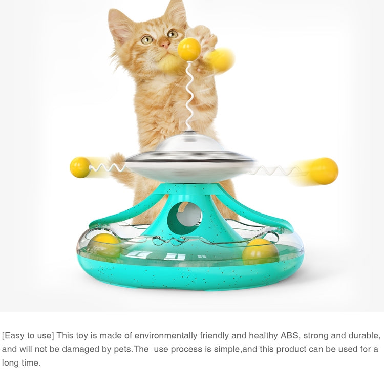 Tumbler Cat Track Cat Turntable Leaky Food Toy