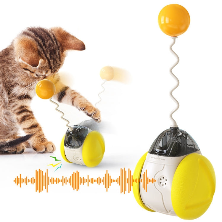 FSC-01 Electric Sounding Tumbler Cat Toy Funny Cat Ball