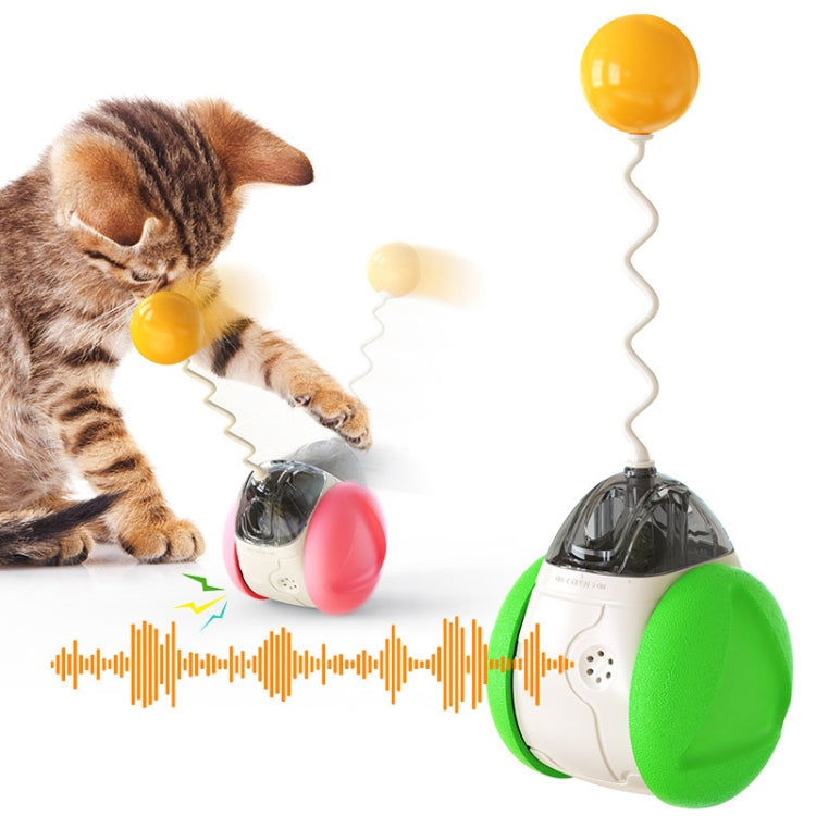FSC-01 Electric Sounding Tumbler Cat Toy Funny Cat Ball