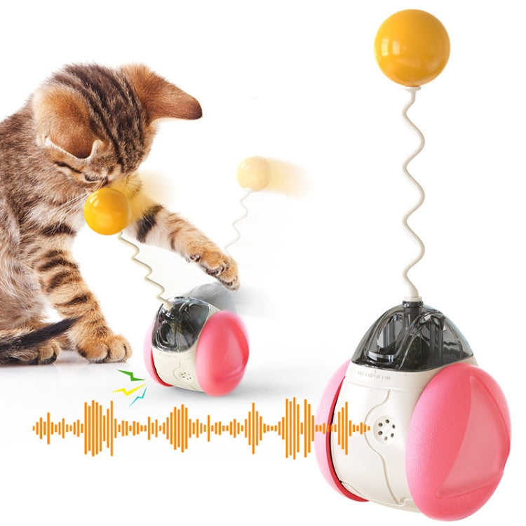 FSC-01 Electric Sounding Tumbler Cat Toy Funny Cat Ball