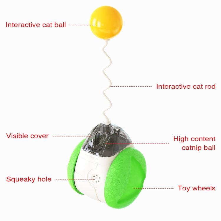 FSC-01 Electric Sounding Tumbler Cat Toy Funny Cat Ball