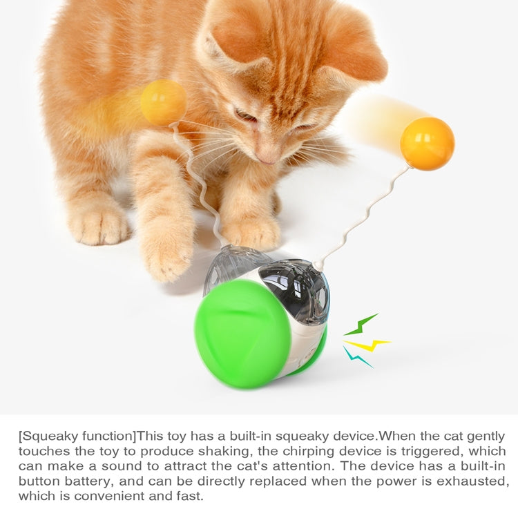 FSC-01 Electric Sounding Tumbler Cat Toy Funny Cat Ball
