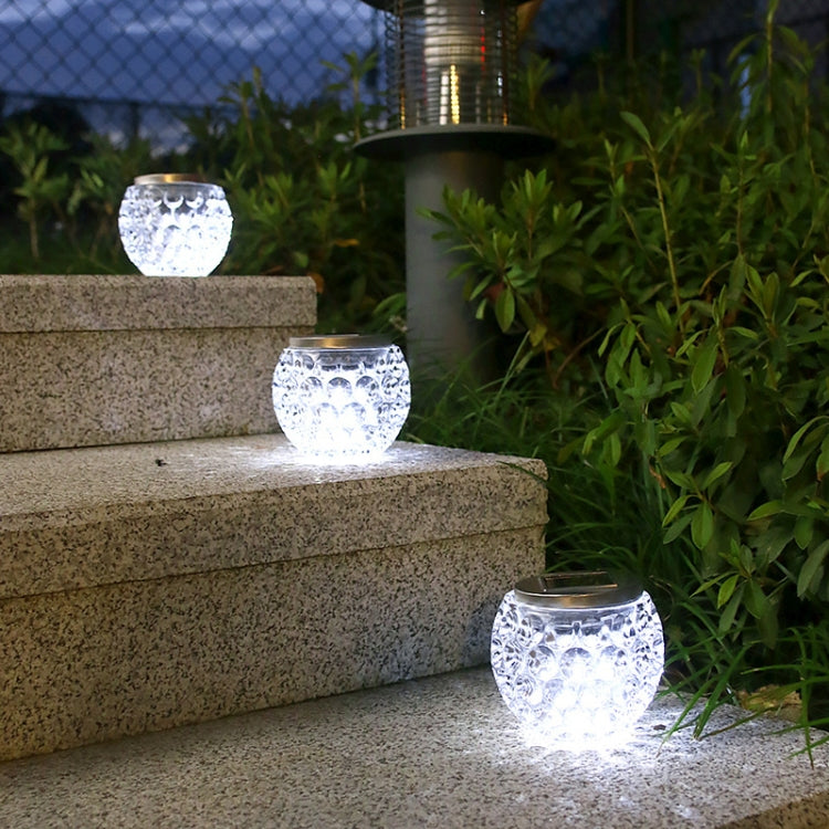 Solar Outdoor Wishing Glass Jar Courtyard Decoration Light