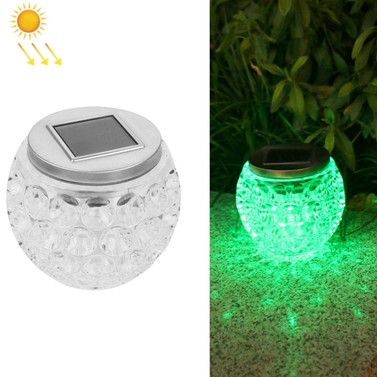 Solar Outdoor Wishing Glass Jar Courtyard Decoration Light