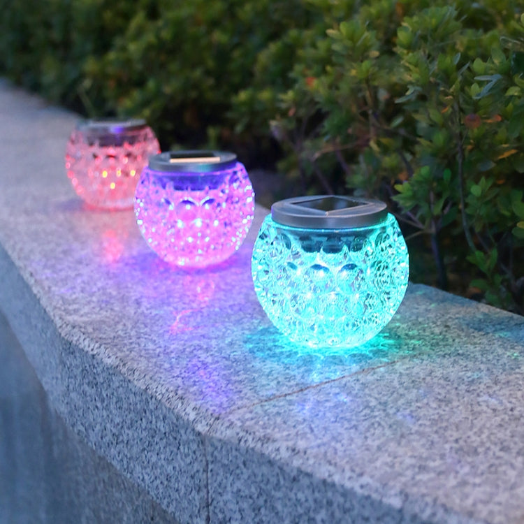 Solar Outdoor Wishing Glass Jar Courtyard Decoration Light
