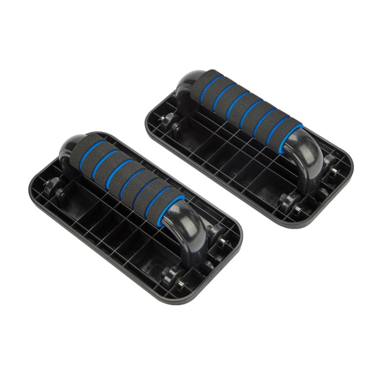 2 PCS Four-wheel Abdomen Equipment Multifunctional Push-Up Stand