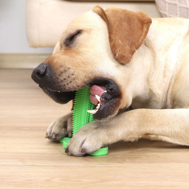 Pet Dog Molars Rod Spurt Toy Suction Cup Clean Teeth Dog Toothbrush, Specification: Small