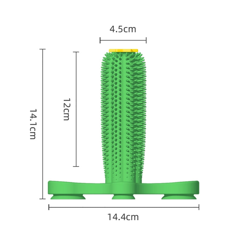 Pet Dog Molars Rod Spurt Toy Suction Cup Clean Teeth Dog Toothbrush, Specification: Large