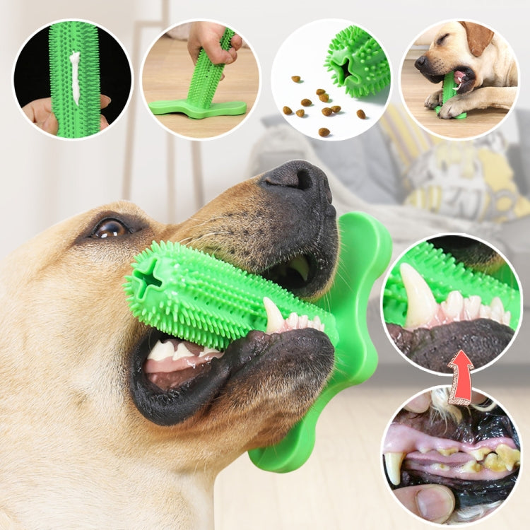 Pet Dog Molars Rod Spurt Toy Suction Cup Clean Teeth Dog Toothbrush, Specification: Large