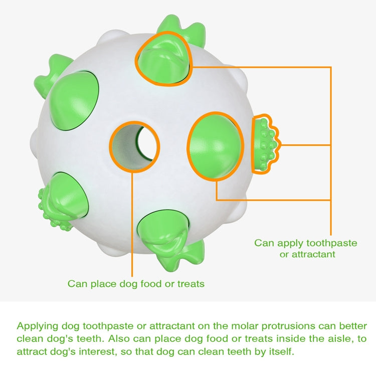 Spherical Dog Toy Molar Stick Bite-Resistant Toothbrush