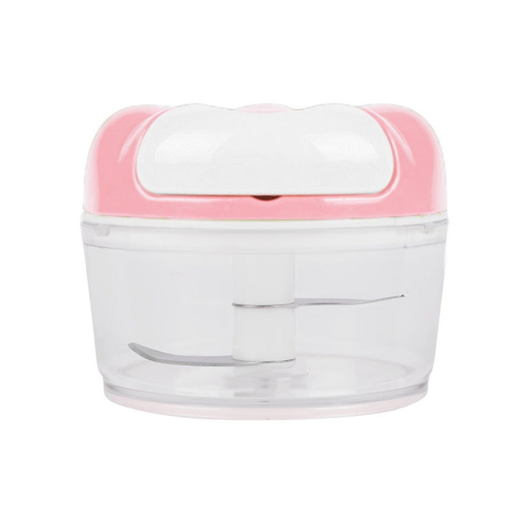 2 PCS Mini Household Manual Garlic Masher, Size: Large  (Pink)