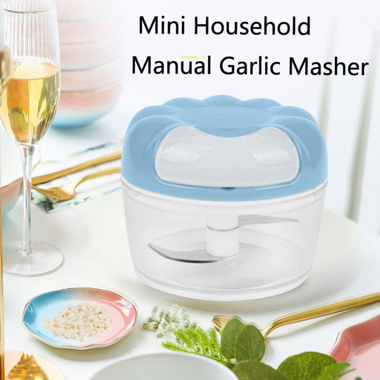2 PCS Mini Household Manual Garlic Masher, Size: Large  (Pink)