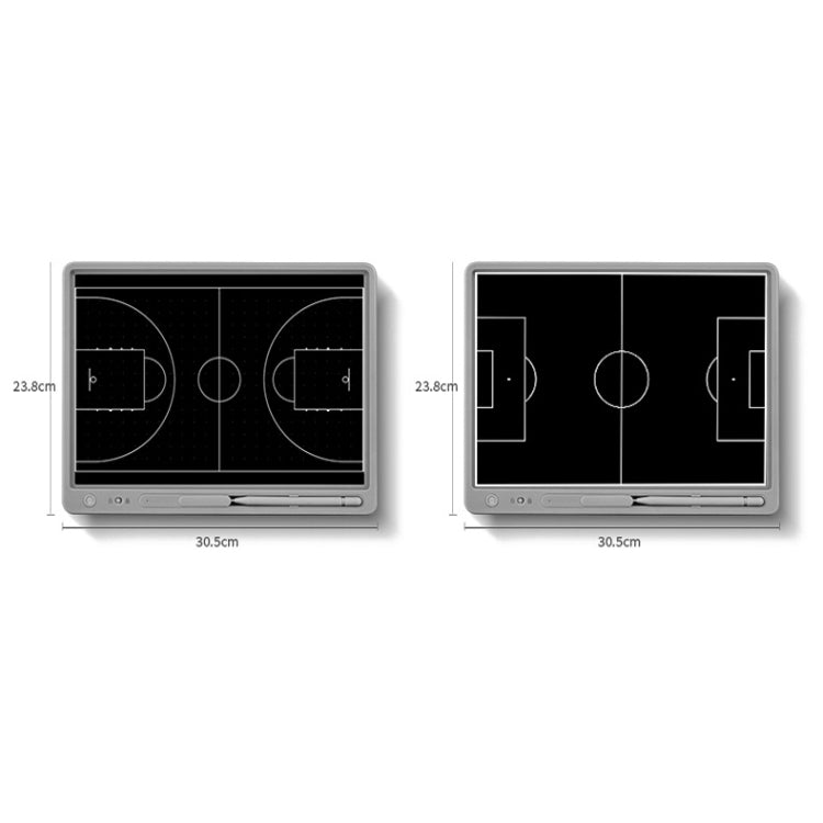 Professional Basketball Football Teaching Electronic Board, Specification: Football Board + Storage Bag