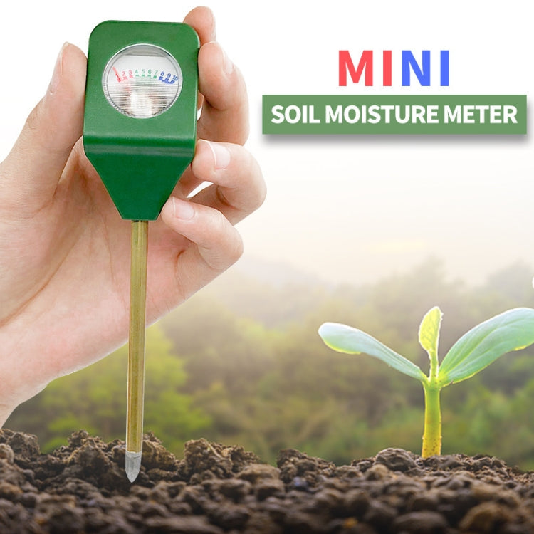Soil Detector Mini Garden Soil Humidity Moisture Meter(Green)