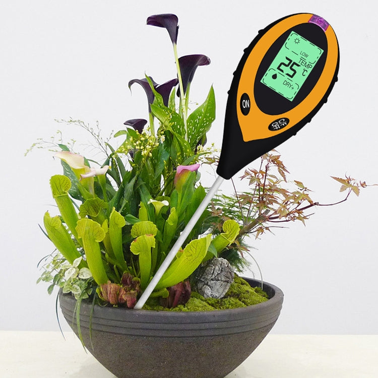 TR01 4 In 1 Soil Detector Electronic Soil PH Tester(Single Machine)