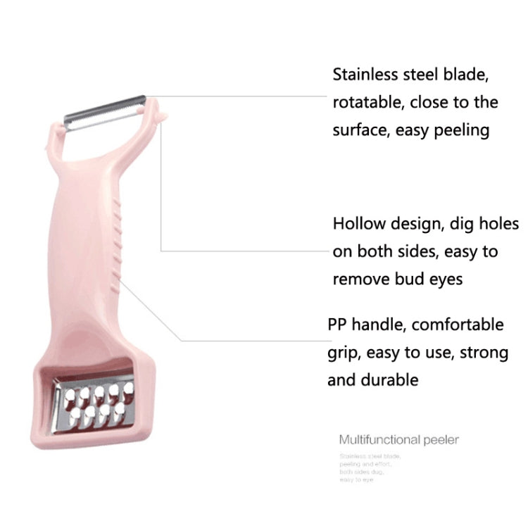 10 PCS Thickened Multifunctional Double-Head Peeler