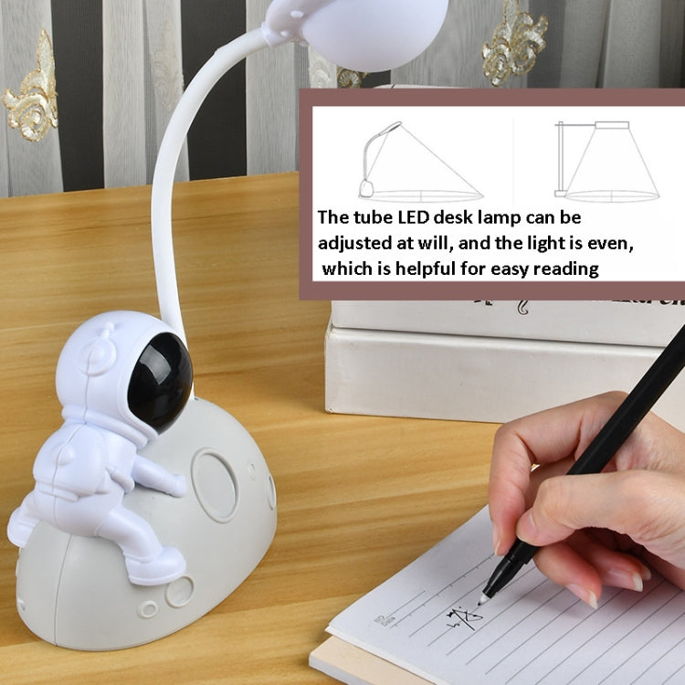 2 PCS HY048 Astronaut Student Eye Protection LED Desk Lamp